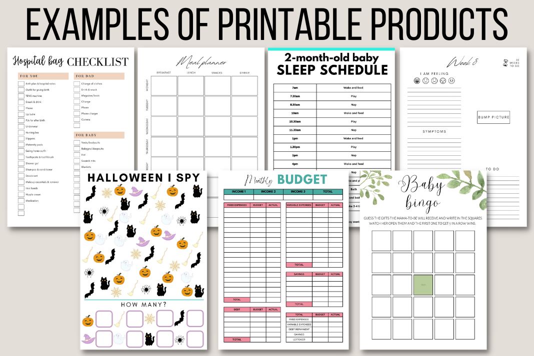 How to Make Printables to Sell on Etsy - More Than A Mummy