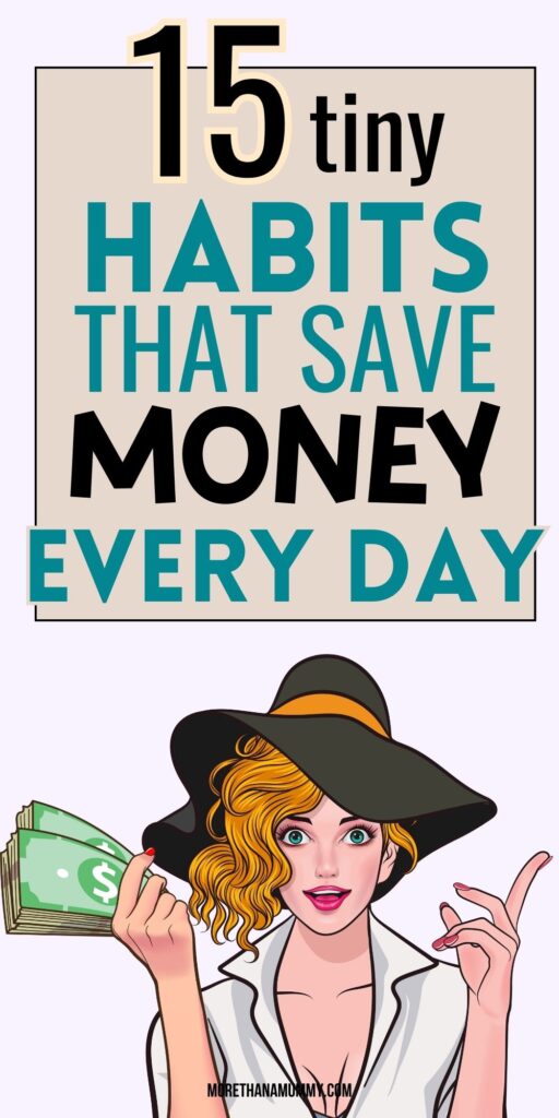 Every day money saving habits 